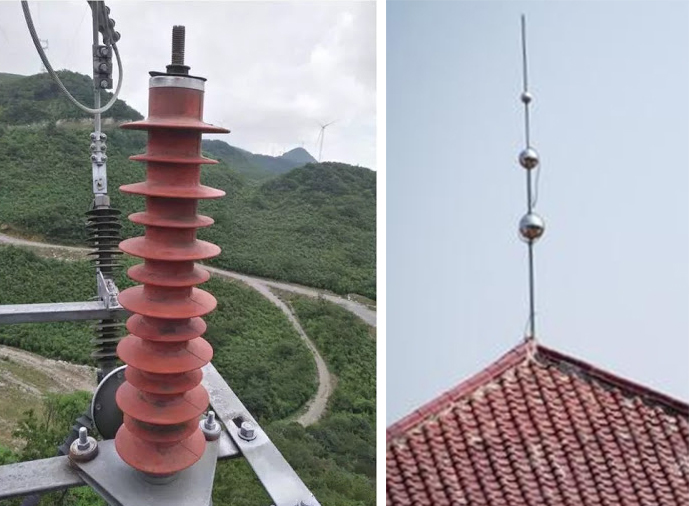 What’s the difference between the lightning arrester and lightning rod?