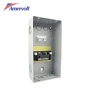 AME1-02125-S New Original metal electrical residential 2 way outdoor tye load center panel board