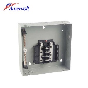 AML612F New product superior low voltage main distribution board 6way 125a plug- in type electrical load center