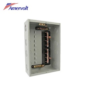 AMLSWD-8 CE Approvaled 8way gray economic outdoor electrical load center breakers
