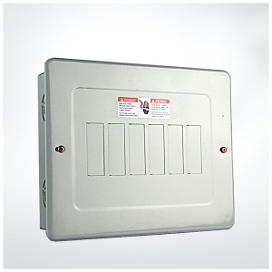AMLS-6 ANSI standard 6 way wall mounted metal distribution panel box price
