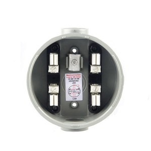 AM-100R-E electrical round meter base