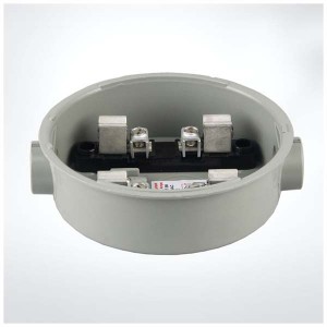 AM-100R-02 China low price energy watt box round 100amp meter socket