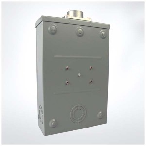 AM-125E-4J-RL ISO 9001 Factory watt 125amp ringless energy single phase Meter Socket/Meter Base