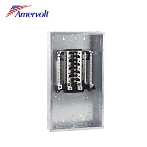 AMLM1212F Hot sale 12 way economy residential load center electric panel board flush type