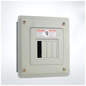AMSD1-4-F Superior economy single phase 4 way metal electrical mcb distribution box price