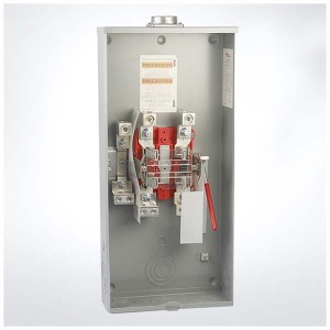 AM-320-4J-RL-BY 320 amp outdoor ringless residential electric meter socket meter basemeter box