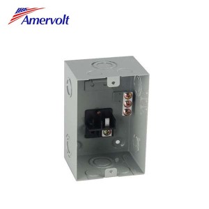 AMSD1-1-F Factory Directly Sale high quality flush type plug in economy residential load center distribution board
