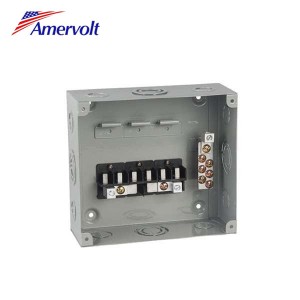 AMSD1-6-F Best Quality 6 way 120/240v superior outdoor main breaker distribution load center