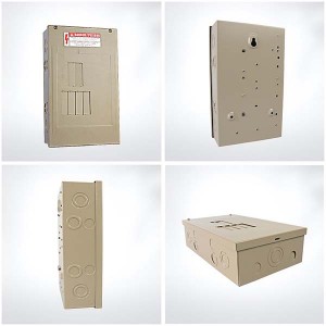 AMCH-06125-S New 6way 120/240v plug-in type squared ch electrical load center panel board