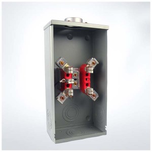 AM-200-5J-R ANSI standard China 200 amp 5 jaw gang meter base meter socket