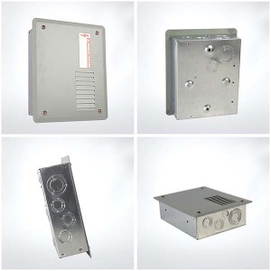 AML412F New 125a 120/240v 4 way plug-in flush type distribution board economy load center