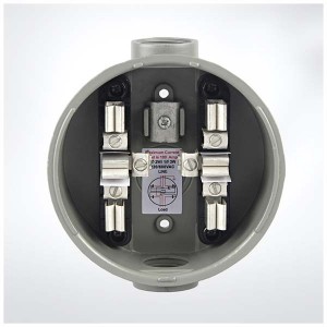 AM-100R-6J Best Factory Price power superior jaws for 100amp box watt round meter socket