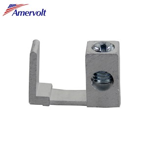 L type mechanical lug for meter socket