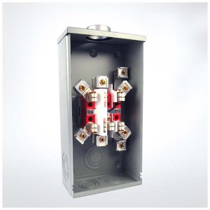 AM-200-7J-R 200a 7 jaws for ring or ringless meter socket underground meter base