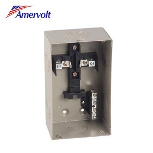 AMCH-02125-F New economic 2 way mini circuit breaker box flush type ch distribution board load center