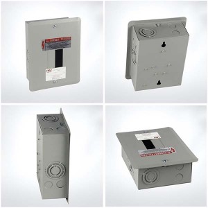 AME1-02125-F-I New Design electrical 2 way 120/240v generator modular enclosure load center distribution box outdoor