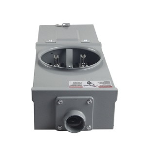 combination energy meter socket