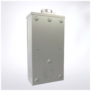 AM-200-5J-RL low price 200 amp dual 5th terminal jaw gang Square Base meter socket