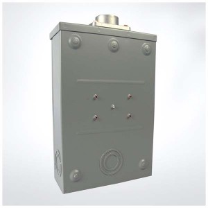 AM-125E-4J-RL ISO 9001 Factory watt 125amp ringless energy single phase Meter Socket/Meter Base