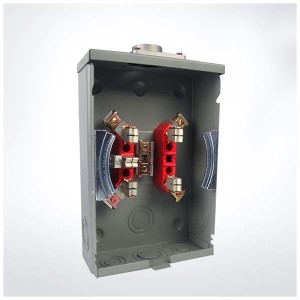 AM-125E-5J-RL China 125amp ringless energy low price power 5jaws meter socket price