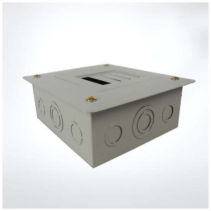 AMSD1-4-F Superior economy single phase 4 way metal electrical mcb distribution box price