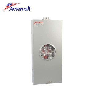 AM-320-4J-RL-BY 320 amp outdoor ringless residential electric meter socket meter basemeter box