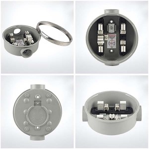 AM-100R-5J ANSI standard china low price 5th terminal jaw meter socket