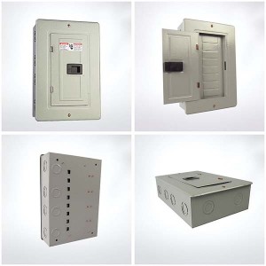 AMLSWD-8 CE Approvaled 8way gray economic outdoor electrical load center breakers