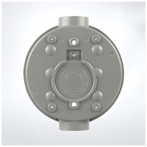 AM-100R-05 China single phase 100 amp digital electric power round meter socket with 4 jaws