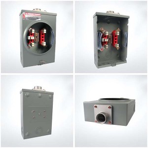 AM-125E-5J-RL China 125amp ringless energy low price power 5jaws meter socket price